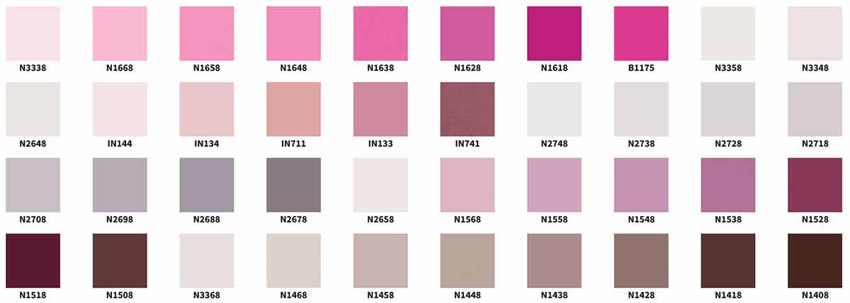 mazzetta colori oikos 3000